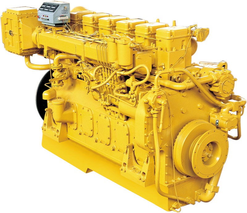 Motor diesel marítimo série 6190