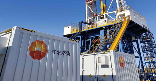 Sistema móvel de armazenamento de energia para perfuração