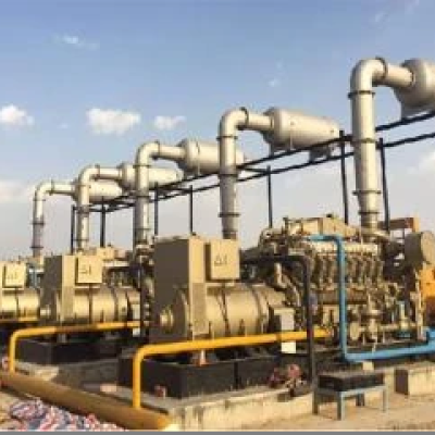Grupos geradores a gás natural de 5 × 1000kW da Índia e 4 conjuntos de conjuntos de compressores acionados por engenheiros a gás