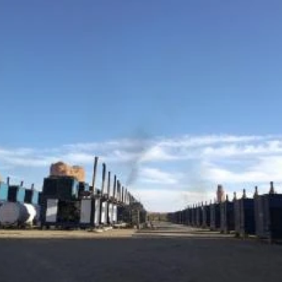 Grupos geradores a diesel 96x1200kW da Arábia Saudita
