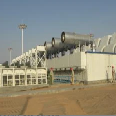 Grupos geradores a gás Níger 6×1,2MW+1×800kW Grupos geradores a diesel