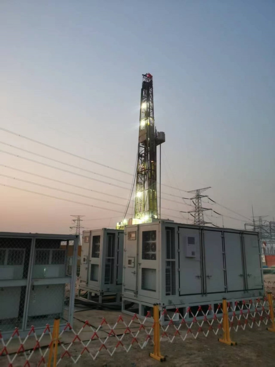 Jichai Manufacturing "Primeiro sistema móvel de armazenamento de energia do CNPC colocado em uso Jichai Manufacturing "Primeiro sistema móvel de armazenamento de energia do CNPC colocado em uso